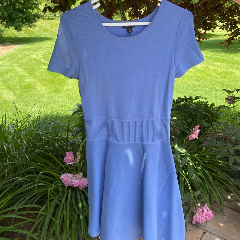 Periwinkle dress from Ann Taylor. Size medium.